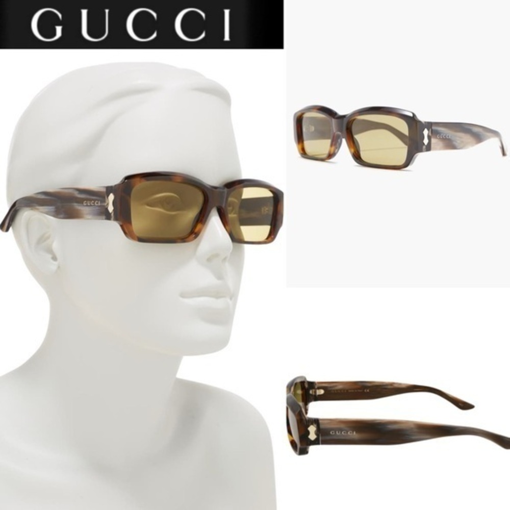 GUCCI GG0669S/004 Sunglasses Brown